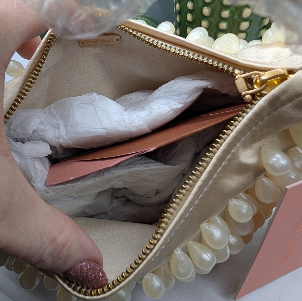 Cult Gaia NWT Ivory Gia Shoulder Bag - Picture 7 of 8